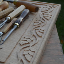 Carving in Oak, New York